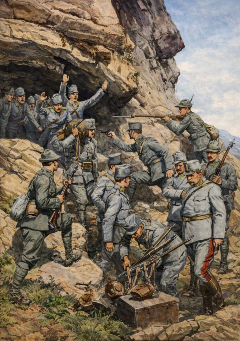 LA PRESA DI MONTE NERO