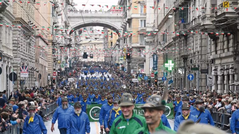 GENOVA ALPINI E ADUNATA